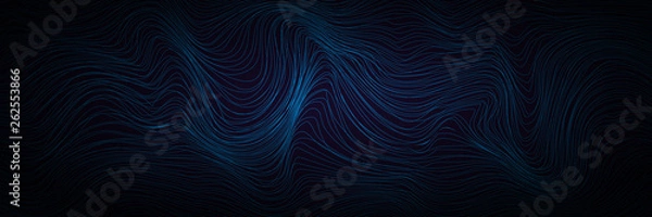 Obraz Wave line liquid background . 