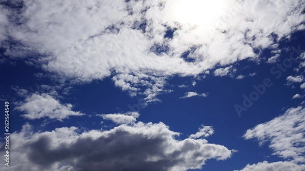 Obraz Blue Cloudy Sky