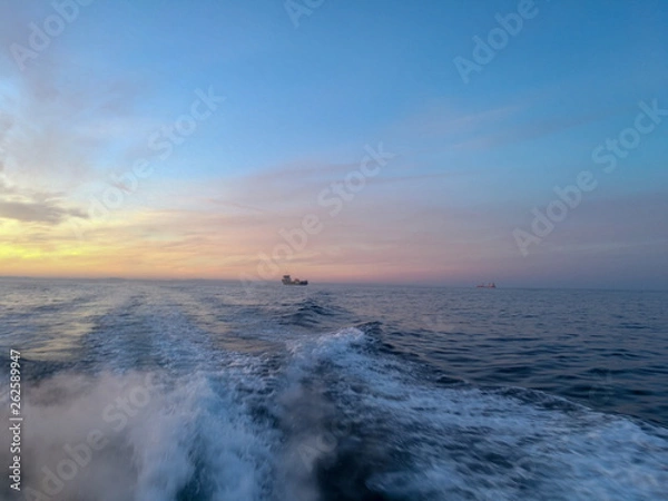 Fototapeta Ocean boat