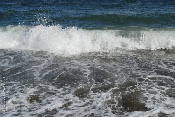 Fototapeta 海　波　素材