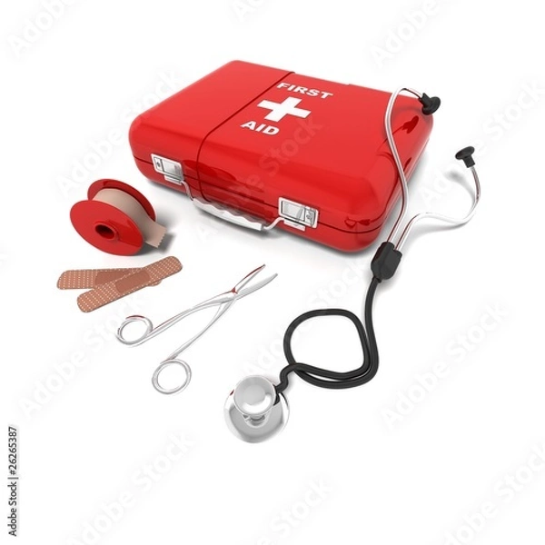 Obraz trousse de premiers secours