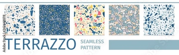 Obraz Literowanie zestaw wzór lastryko wzór