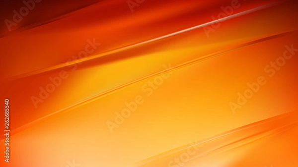 Obraz Red and Orange Diagonal Shiny Lines Background Vector Art