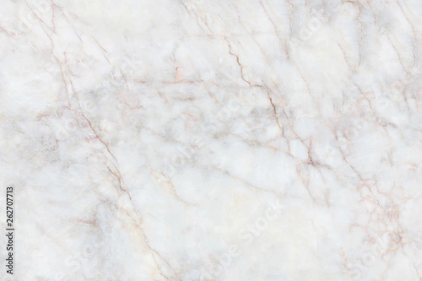 Obraz White marble texture abstract background pattern with high resolution.