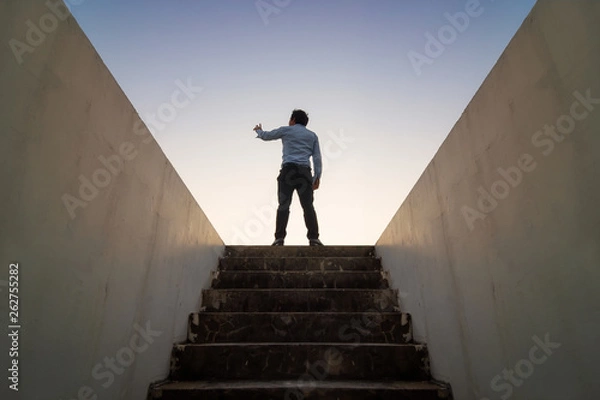 Fototapeta into success.