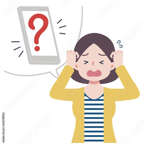 Obraz スマートフォン 失くす