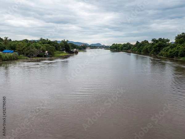 Obraz View of the river Kwai.