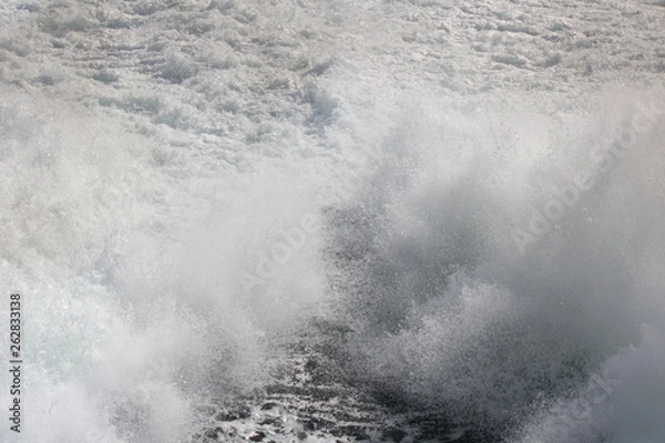 Obraz Engine Backwash