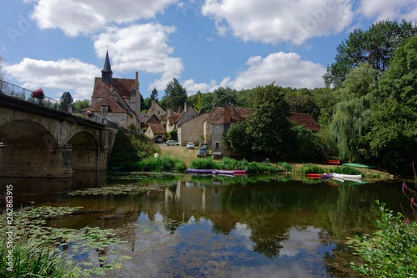 Obraz Angles-sur-l'Anglin, Vienne