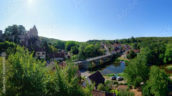 Obraz Angles-sur-l'Anglin, Vienne