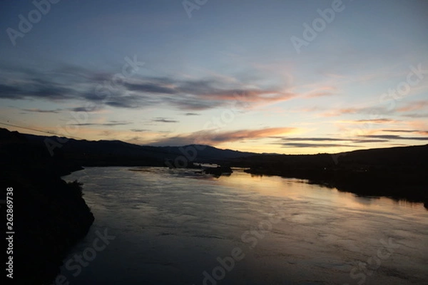 Obraz Sunset at Lake