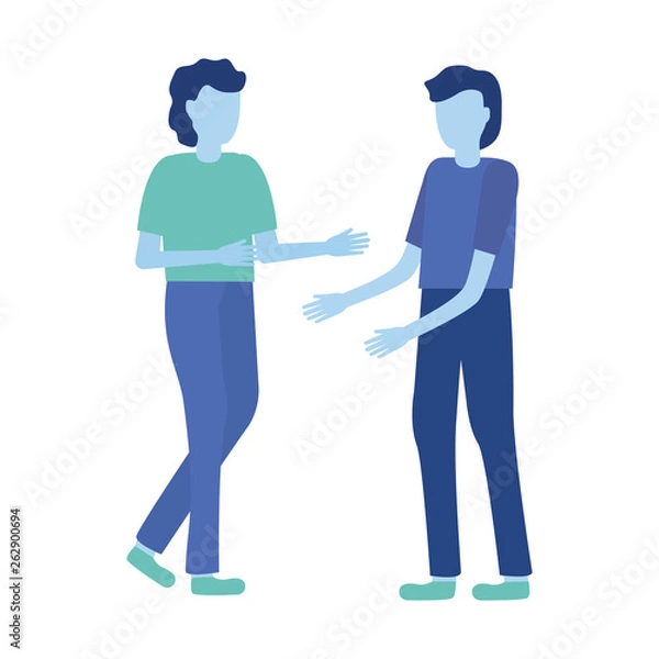 Fototapeta men gesturing hands