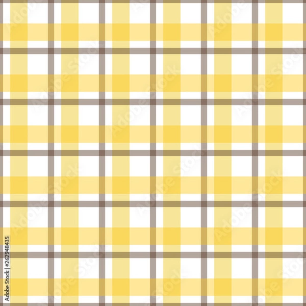Obraz Abstract vector geometric seamless pattern. Vertical and horizontal stripes. Plaid.Can be used for wallpaper,fabric, web page background, surface textures.