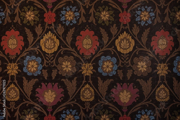 Obraz Tło z kwiatowym ornamentem