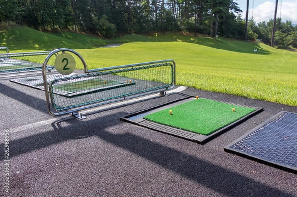 Fototapeta ゴルフ練習場