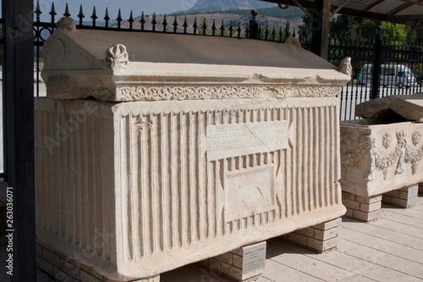 Fototapeta amphitheater in turkey