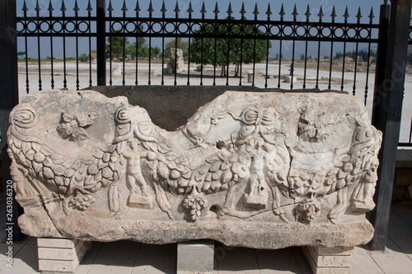 Fototapeta amphitheater in turkey