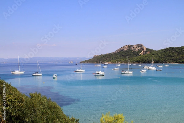 Obraz Côtes - île de Porquerolles