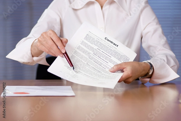 Obraz Sign here