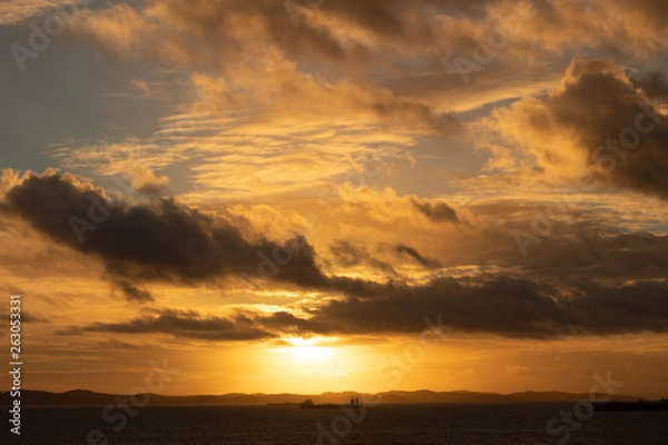 Fototapeta Por do sol