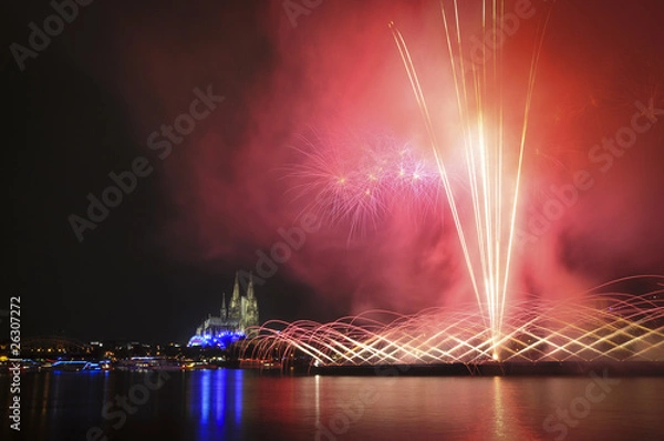 Obraz Cologne Lights - Kölner Lichter