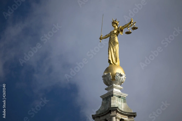 Obraz mętna sprawiedliwość