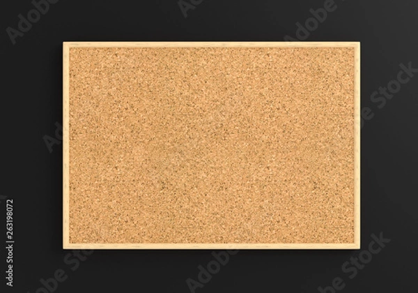 Obraz Empty corkboard background	