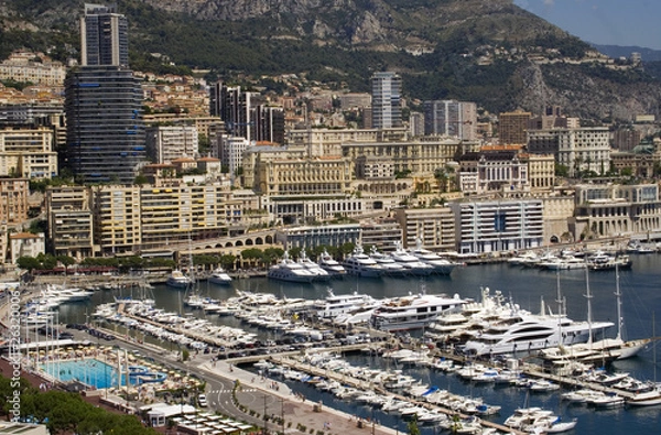Obraz Monaco and marina.