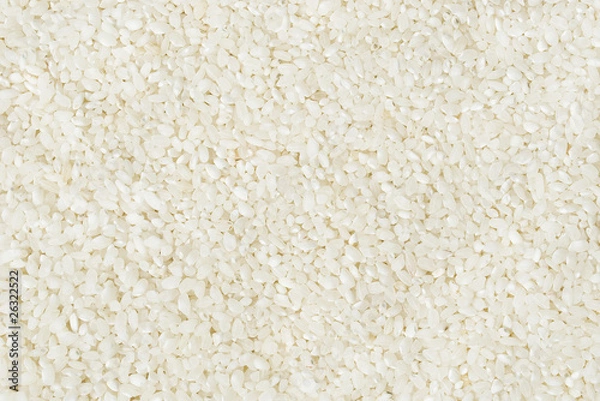 Obraz White round rice texture