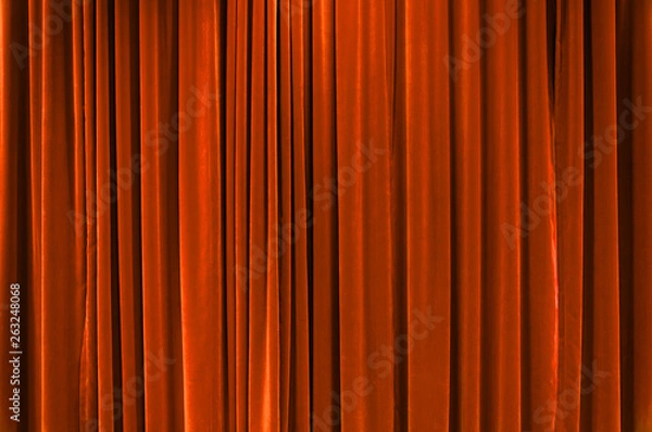 Obraz Vorhang orange