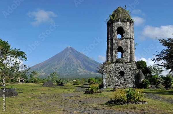 Obraz Mayon Volcano, Albay, Filipiny