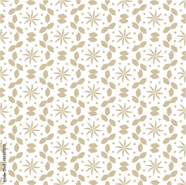 Fototapeta Seamless pattern vector template. Background pattern vector