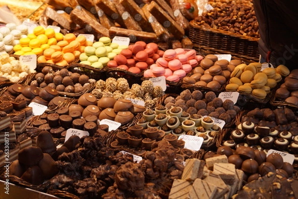 Fototapeta czekoladki