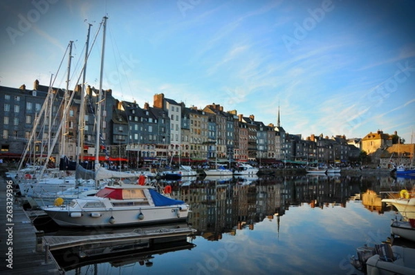Obraz boats in harbor