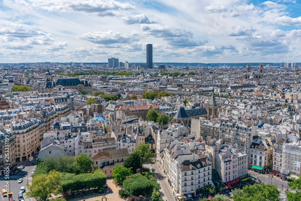 Fototapeta ノートルダム大聖堂からの眺め