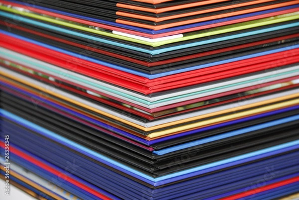 Obraz Farbige Umschläge aus Karton