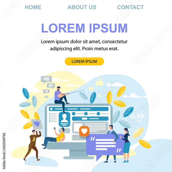 Obraz People Internet Communication, Social Networking