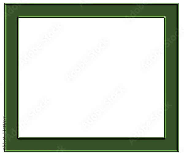Obraz green frame