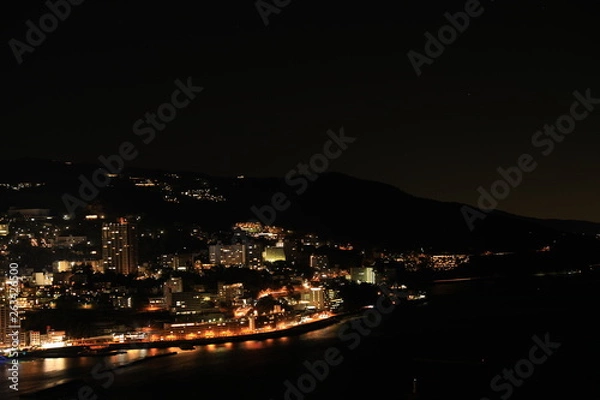 Fototapeta 熱海の夜景