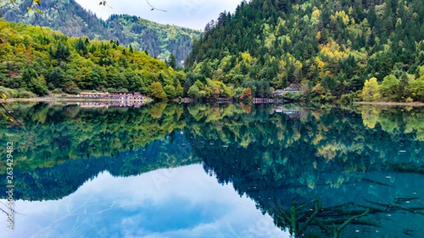 Obraz Sharp Mirror Lake