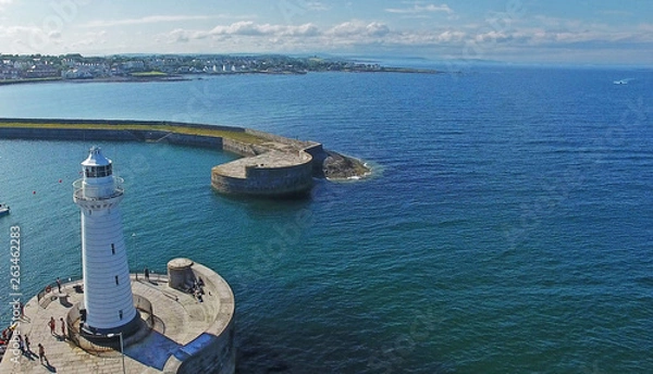 Obraz Donaghadee Lighthouse Co Down Northern Ireland