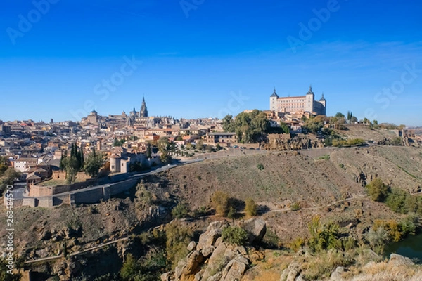 Fototapeta トレド セロ・デル・ブからの街並み