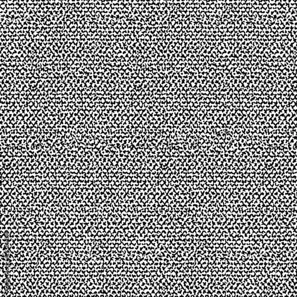Fototapeta A set of black and white brush sketches, dotted lines, silhouettes, night stars, equal and proportional shapes, forming a structure, a texture. Illustration for packaging, cover, designer bags, clothe
