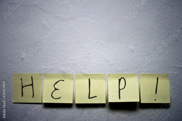 Obraz HELP