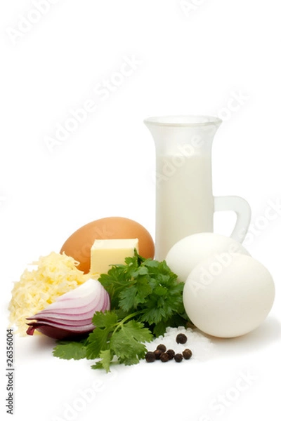 Obraz Set for omelet