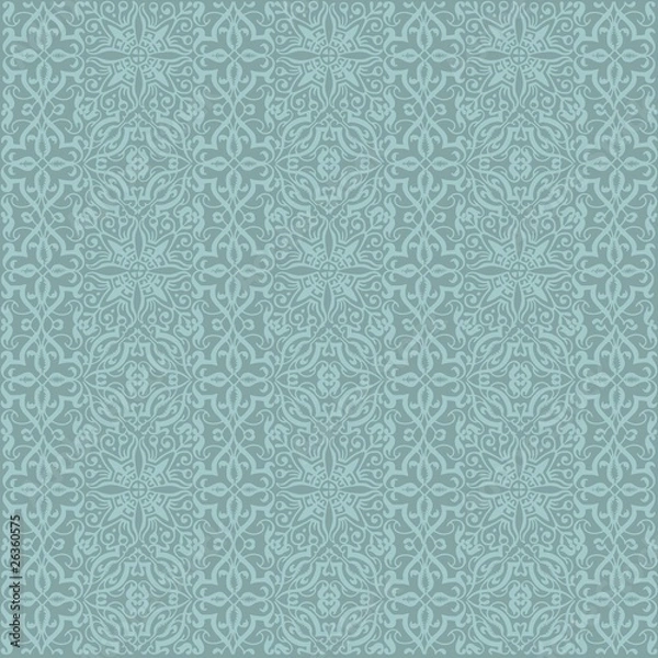 Obraz orientalischer hintergrund petrol