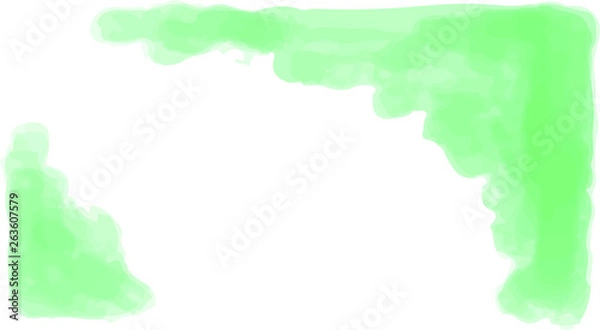 Fototapeta Horizontal abstract watercolor style Pop colorful background