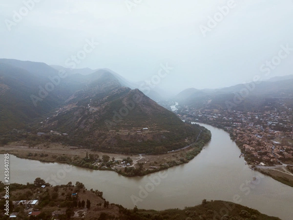 Obraz mountains and lake