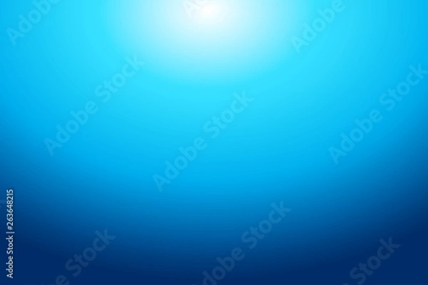 Obraz Colorful Abstract Blue and Sky Blue Gradient Background for your graphic design