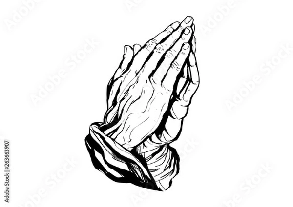 Fototapeta Praying hands